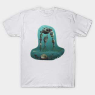 Robot cleaning the ocean: Quasibot T-Shirt